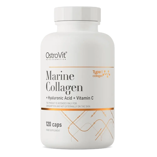 OstroVit Marine Collagen + Hyaluronic Acid + Vitamin C 120 capsules OstroVit