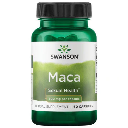 SWANSON PASSION MACA 500 MG 60 capsules SWANSON