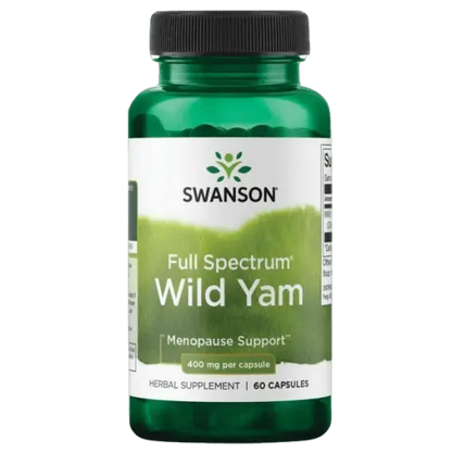 Swanson Full Spectrum Wild Yam 400 mg 60 Capsules SWANSON