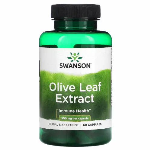 Swanson Olive Leaf Extract 500 Mg 60 Caps SWANSON