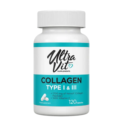 UltraVit COLLAGEN TYPE I & III - 120 capsules UltraVit