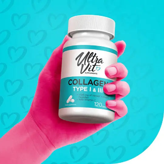 UltraVit COLLAGEN TYPE I & III - 120 capsules UltraVit