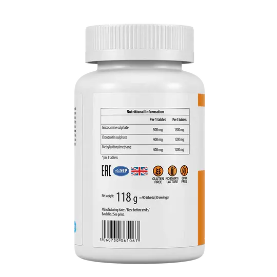 UltraVit Glucosamine, Chondroitin  & MSM UltraVit