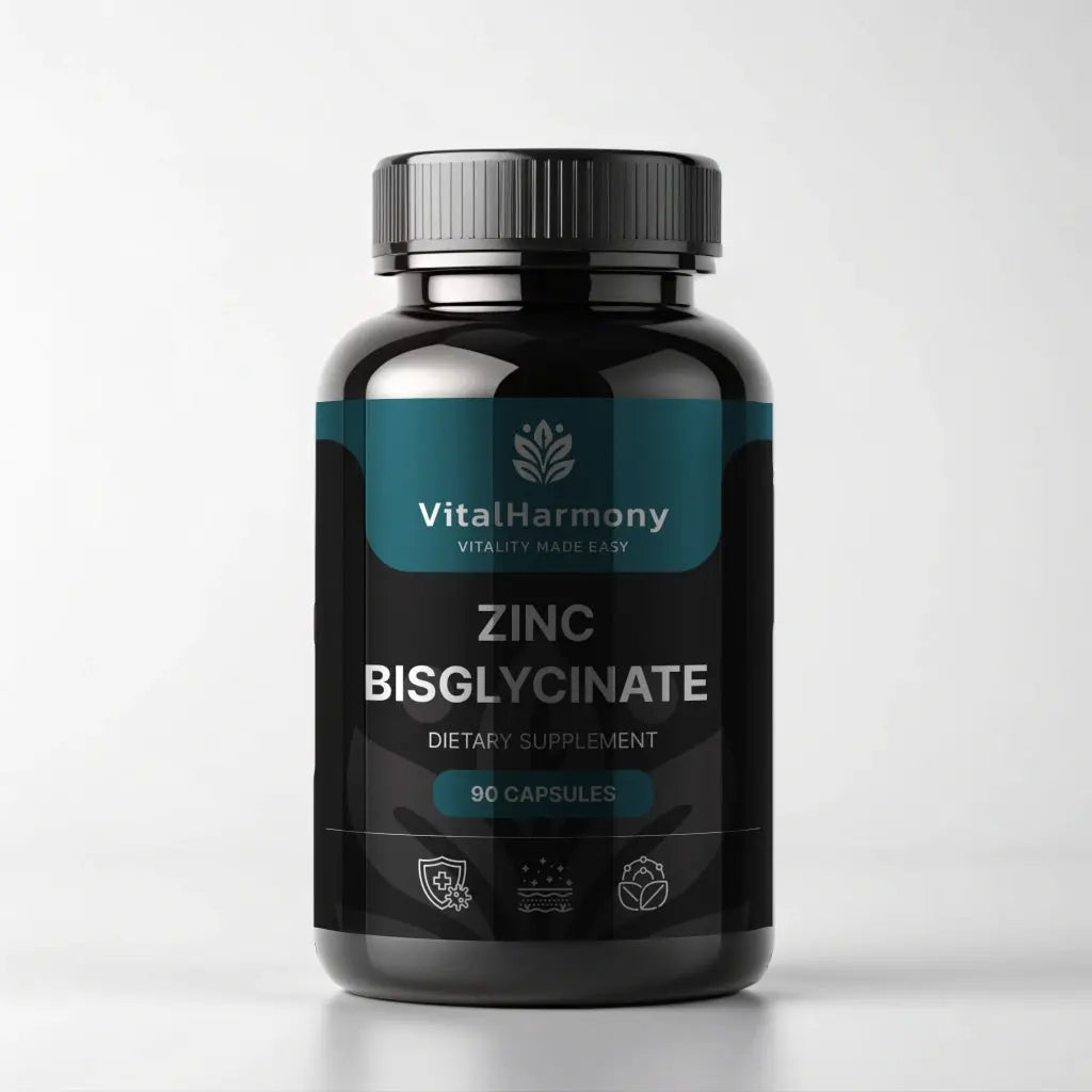 VitalHarmony Zinc bisglycinate - 90 capsules VitalHarmony