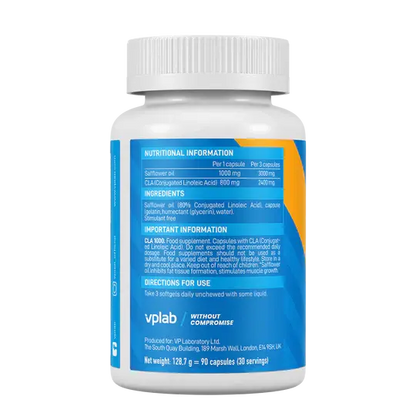 Vplab CLA 1000 90 capsules Vplab